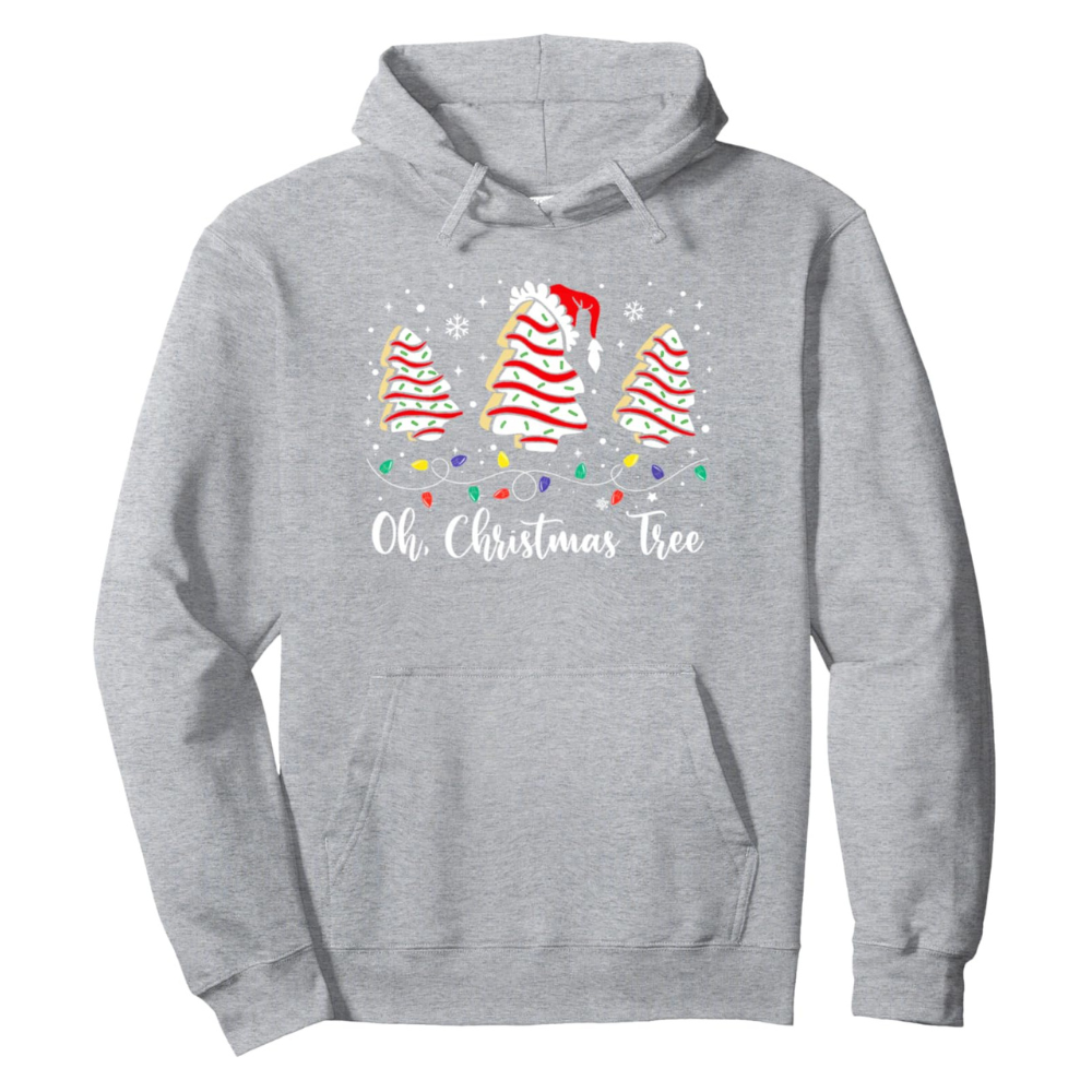Ugly Christmas Hoodie With Light Up Reindeer Design