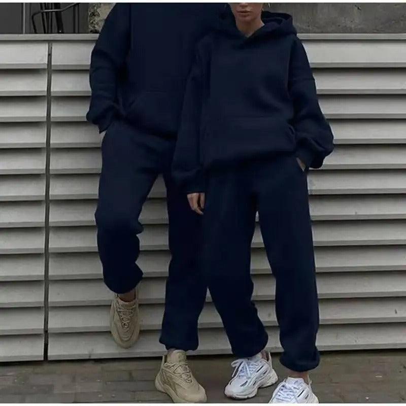 2 Pieces Hooded Tracksuit Sets - My 3D Hoodie