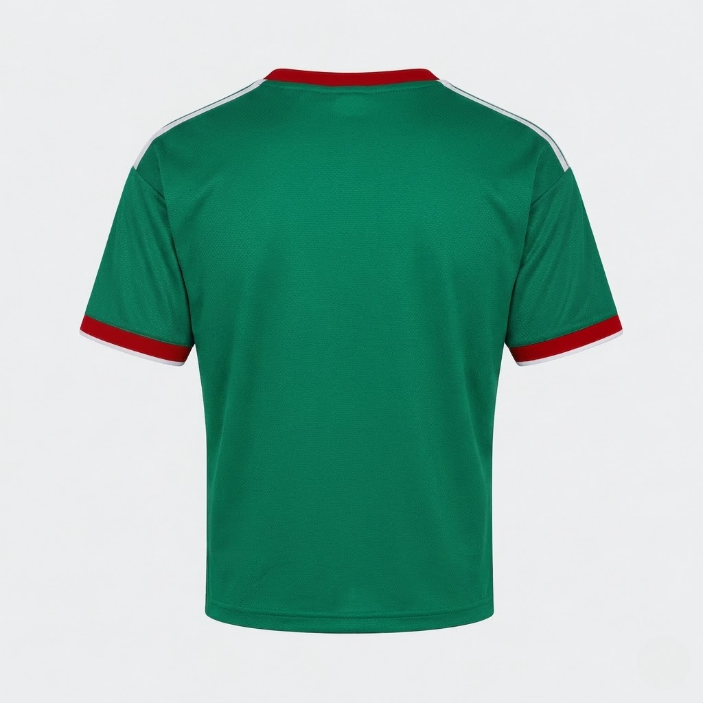 Mexico 2026 Home And Away Cropped Jersey For Women