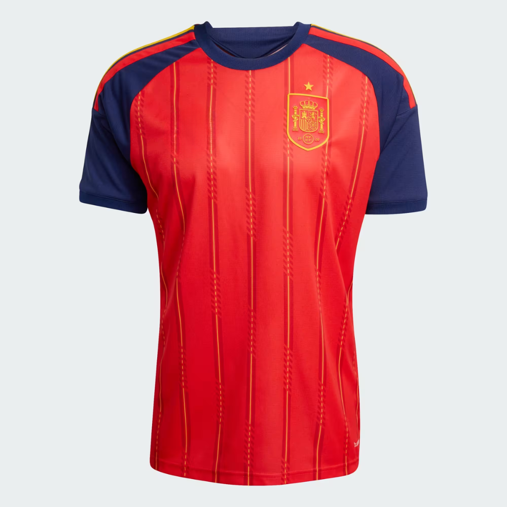Men’s Spain FIFA 2026 Home Soccer Jersey Official Team Wear
