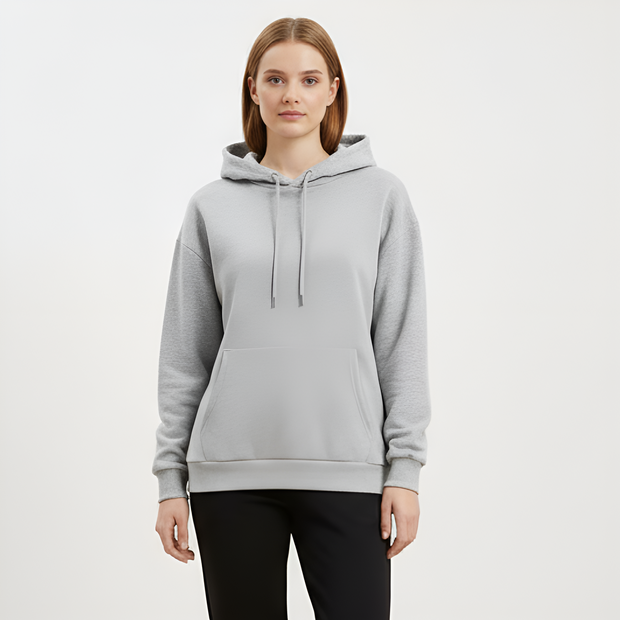 Highland Cow Print Polyester Hoodie Sweatshirt