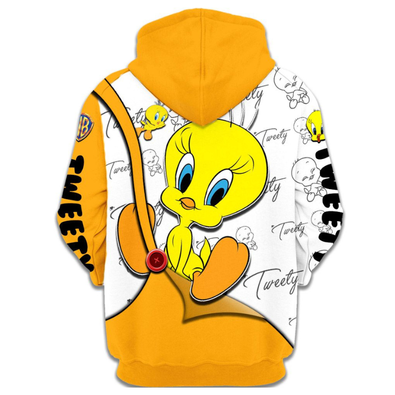 Tweety Bird Zip Up Hoodie