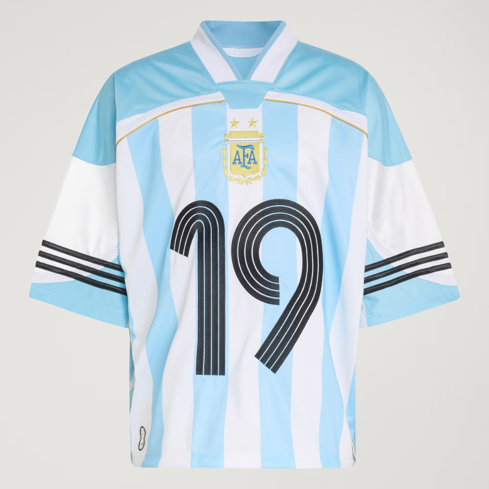 Argentina FIFA 2026 Remixed Football Jersey Men’s Streetwear Fit