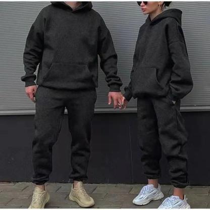 2 Pieces Hooded Tracksuit Sets - My 3D Hoodie