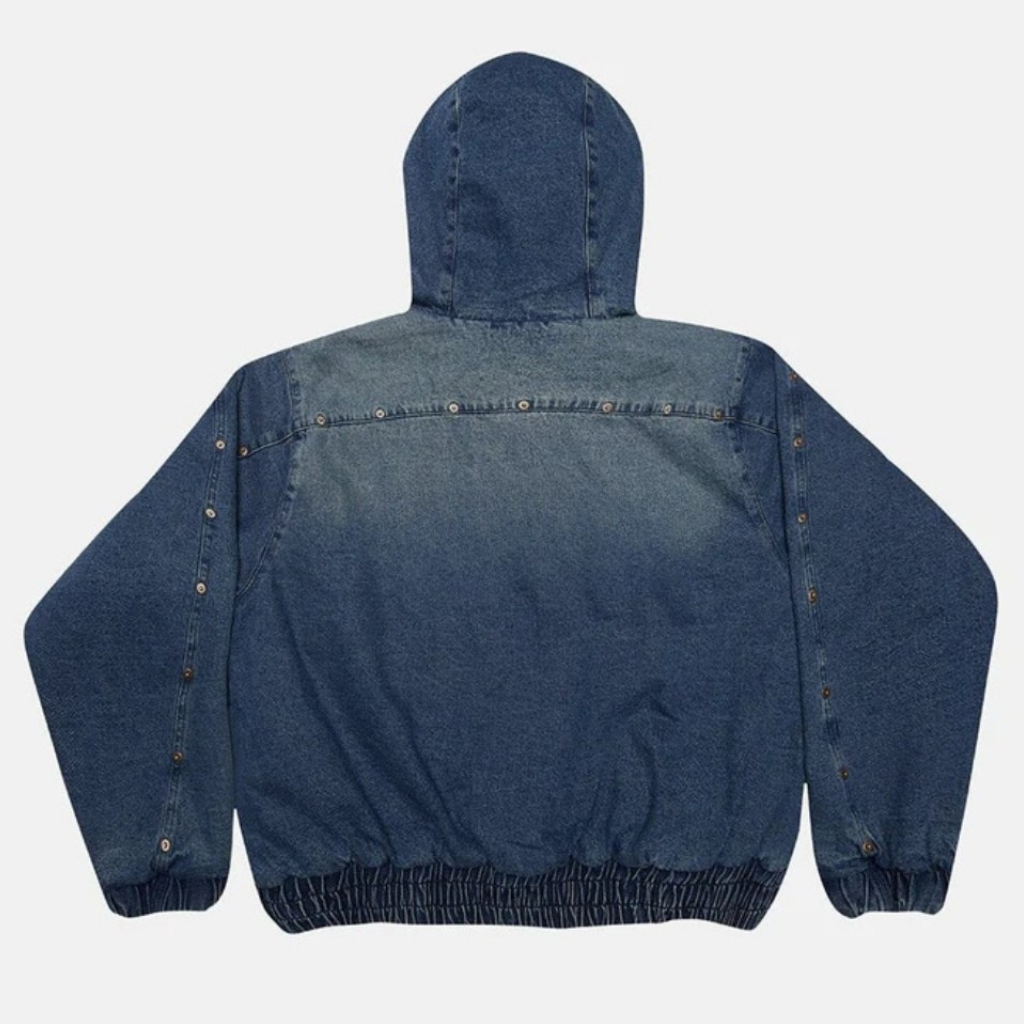 Casual Hooded Jacket With Structured Design