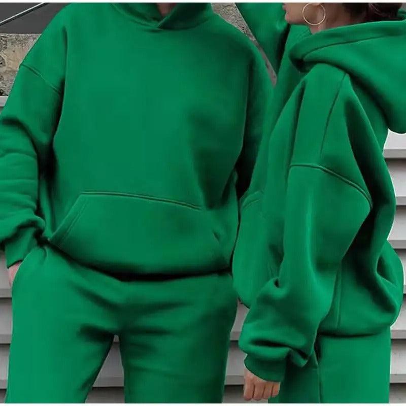 2 Pieces Hooded Tracksuit Sets - My 3D Hoodie