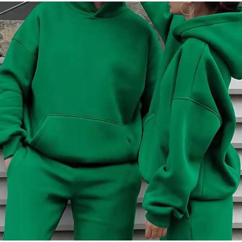 2 Pieces Hooded Tracksuit Sets - My 3D Hoodie
