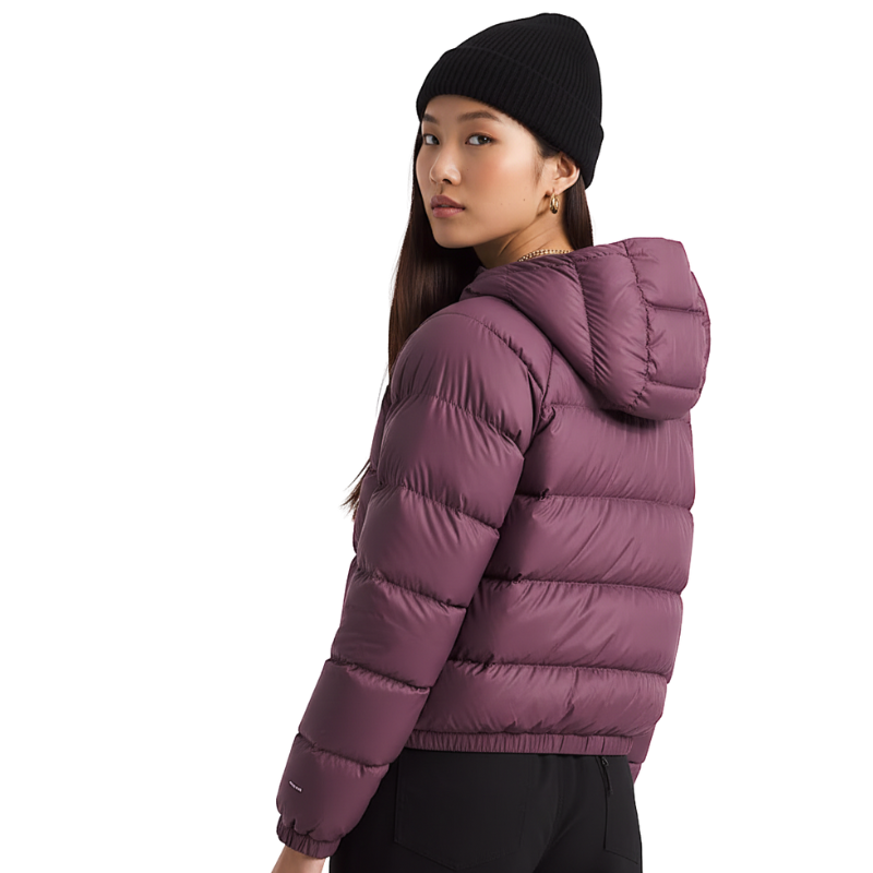 Down Hooded Lightweight Puffer Winterwear Jacket For Women