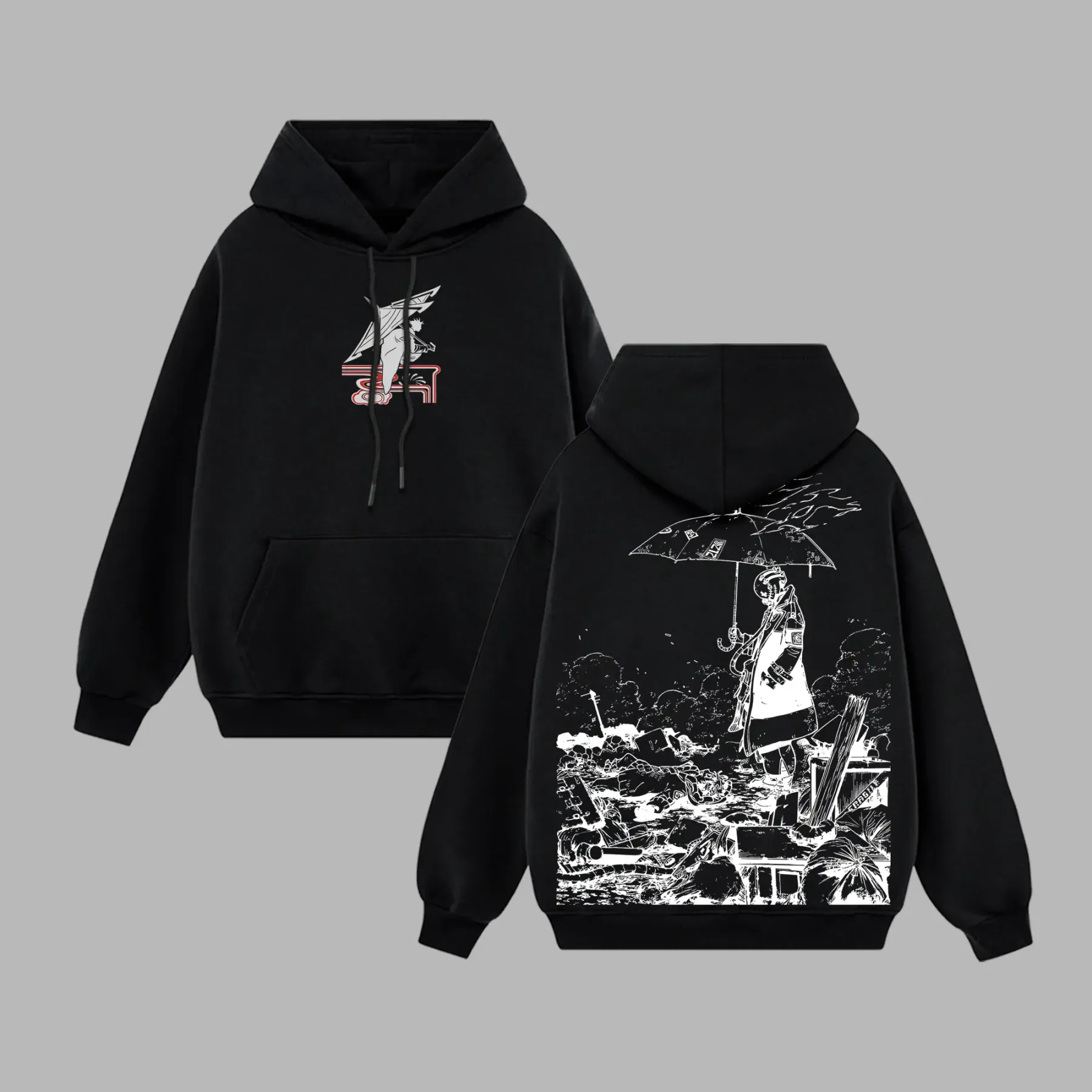 Gachiakuta x Rudo & Enjin Anime Retro Unisex T-Shirt, Hoodie