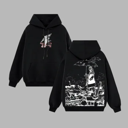 Gachiakuta x Rudo & Enjin Anime Retro Unisex T-Shirt, Hoodie