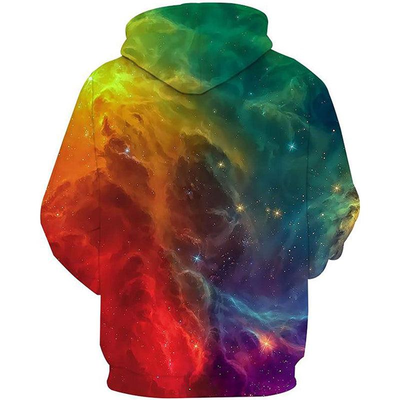 Fire Flame Graphic Hooded Sweatshirt-My 3D Hoodie
