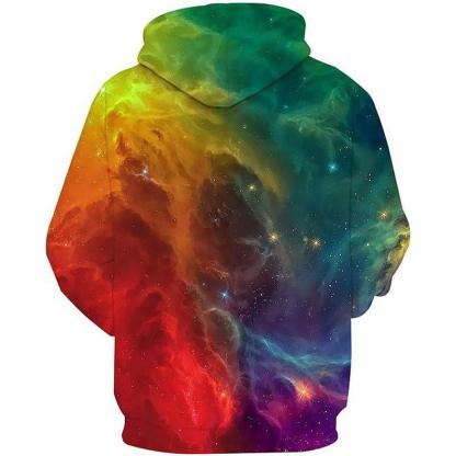 Fire Flame Graphic Hooded Sweatshirt-My 3D Hoodie