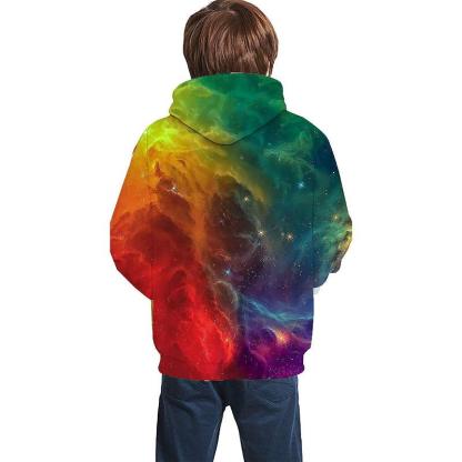 Fire Flame Graphic Hooded Sweatshirt-My 3D Hoodie
