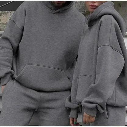 2 Pieces Hooded Tracksuit Sets - My 3D Hoodie