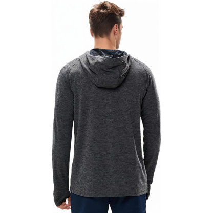 Mens UPF 50 Plus Sun Protection Long Sleeve Hoodie