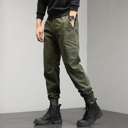 Retro Multi-Pocket Casual Pants For Men-My 3D Hoodie