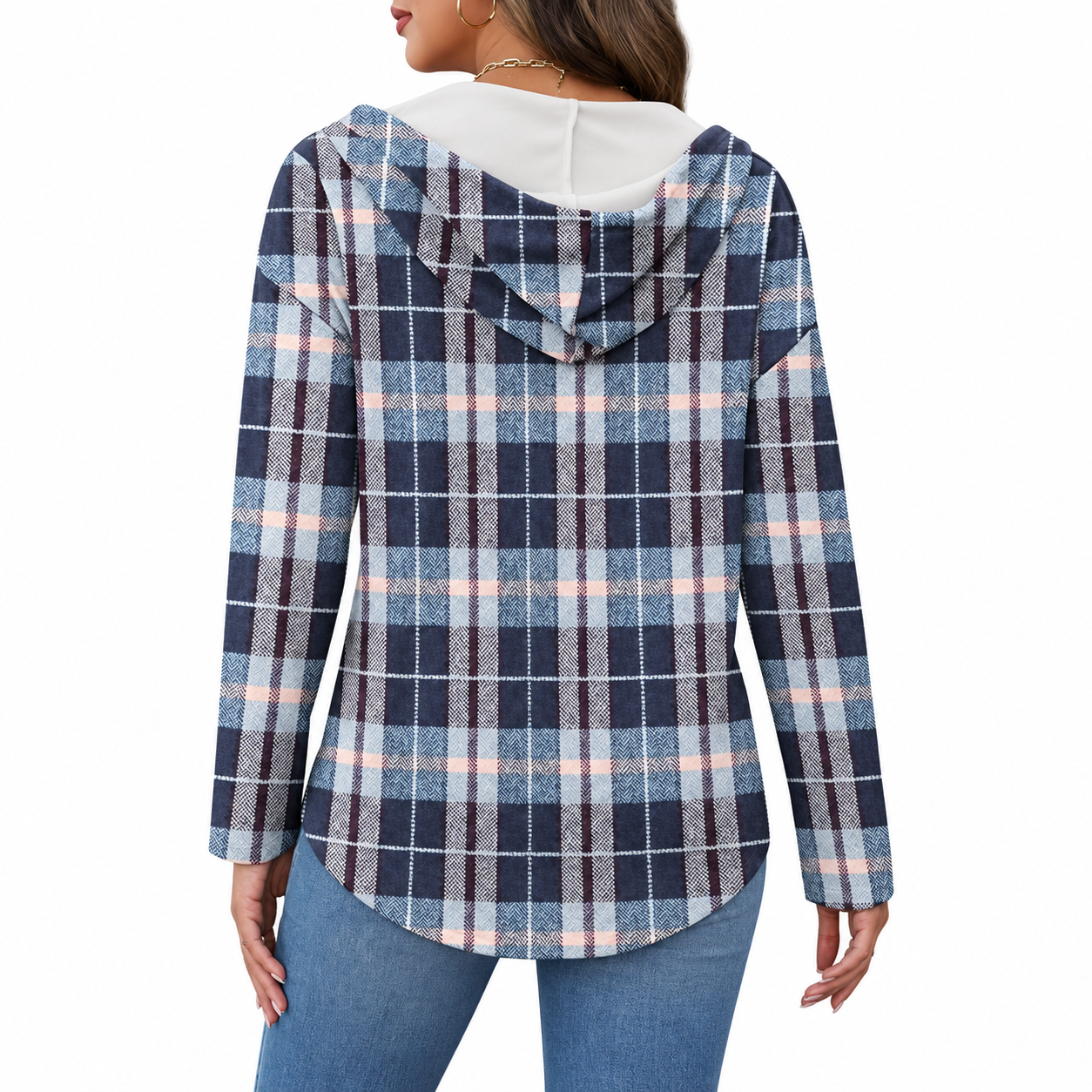 Long Sleeve Pullover Fall Outfit Sweatshirt For Women