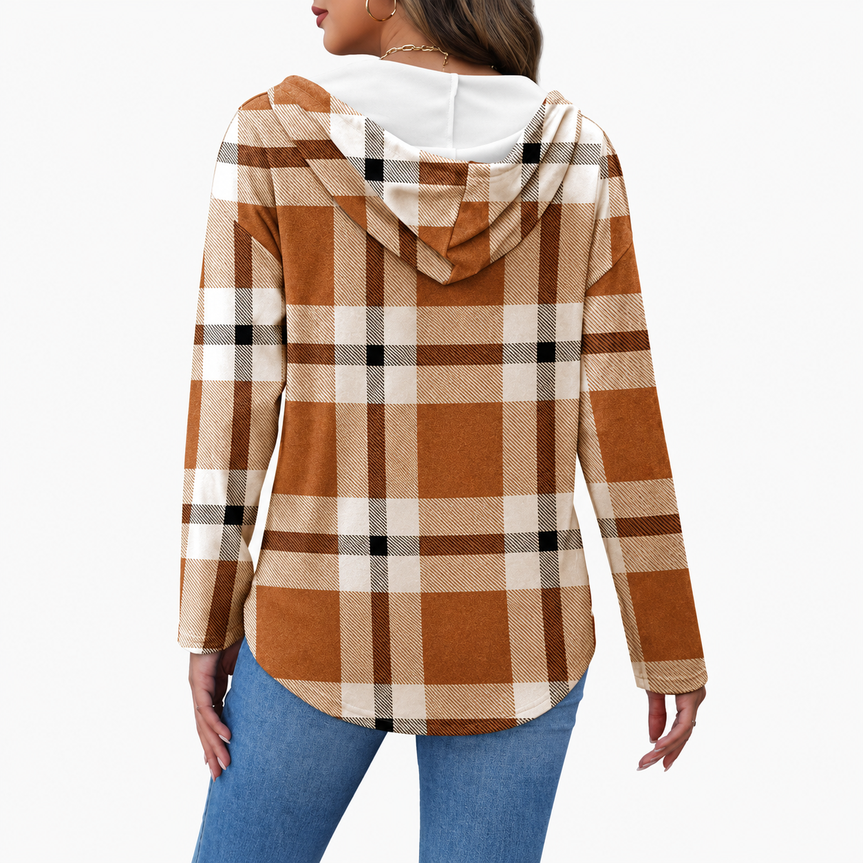 Long Sleeve Pullover Fall Outfit Sweatshirt For Women