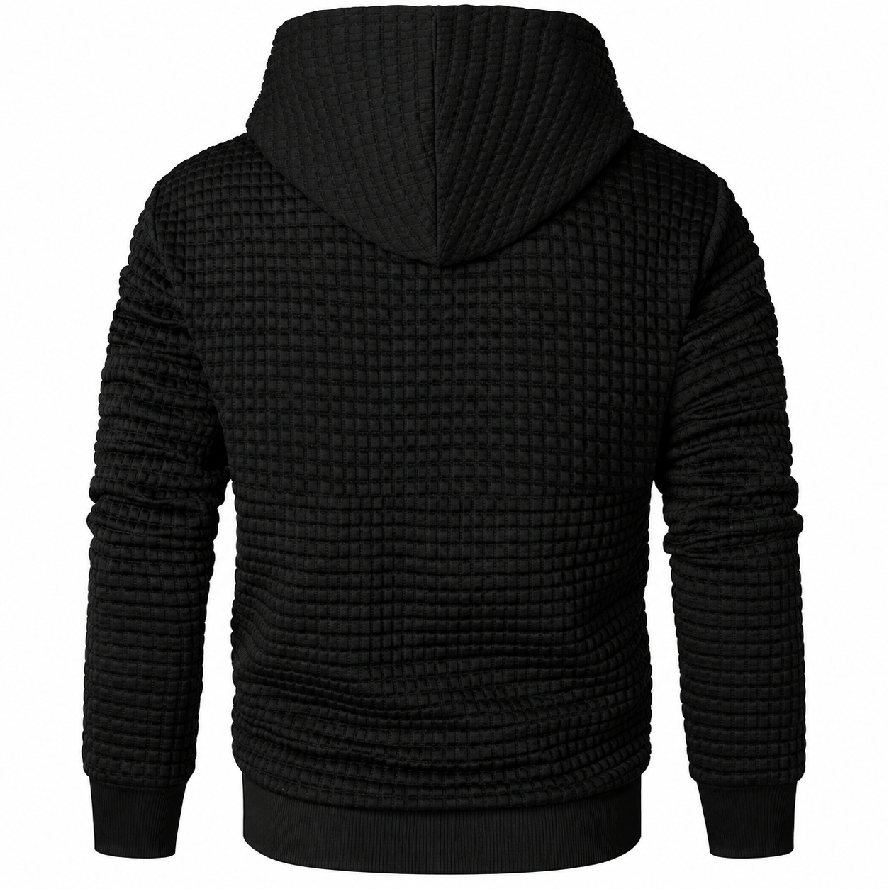 Long Sleeve Colorblock Hooded Sweatshirt For Men