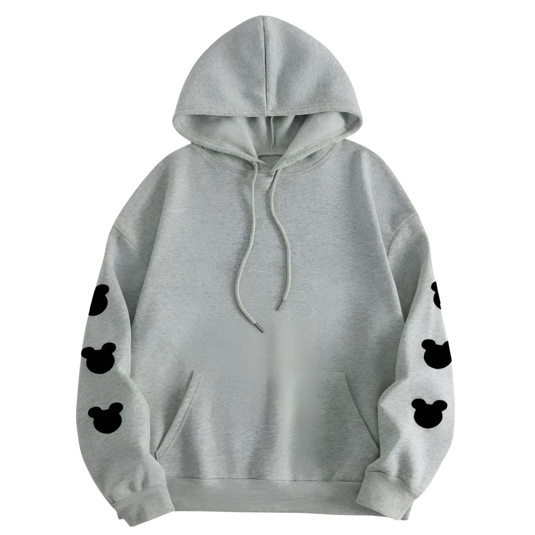 Some Days Just Seem Upside Cartoon Print Pullover Hooded