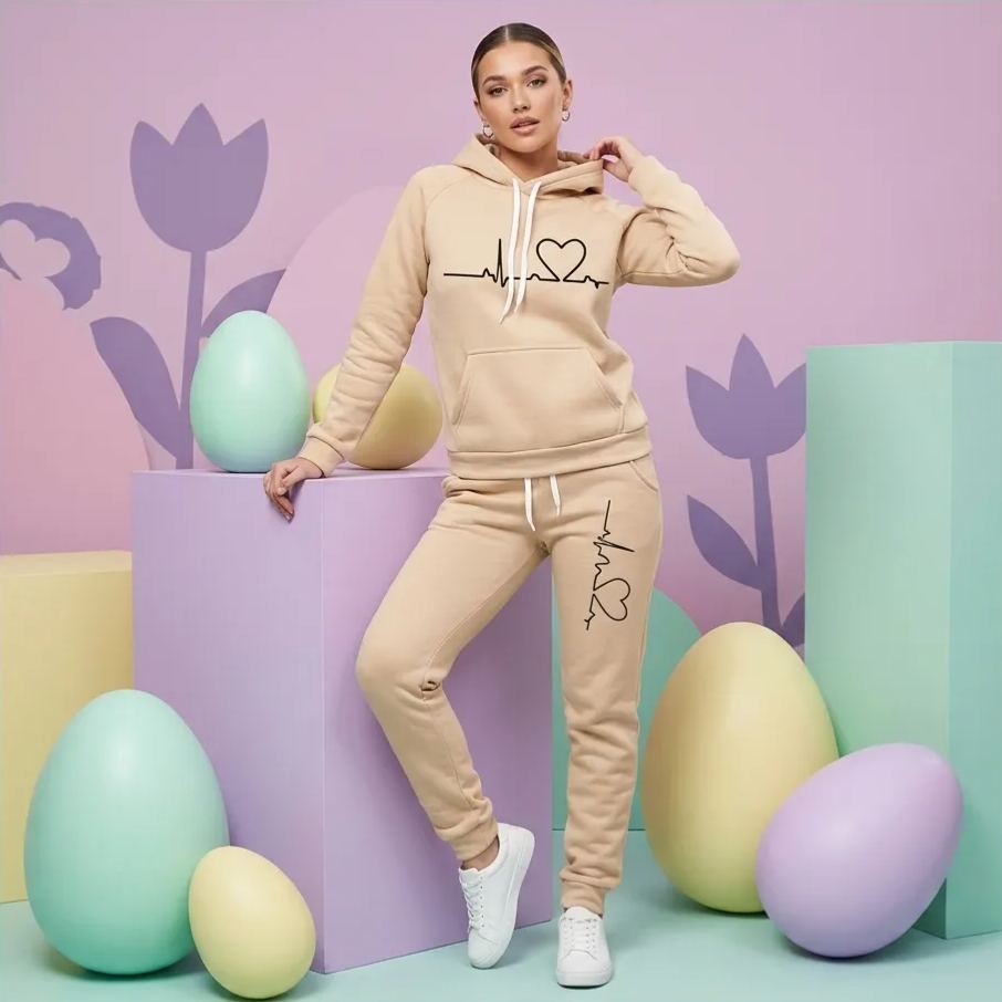 [Copy]Custom Name Winnie The Pooh Themed Hoodie And Leggings Set