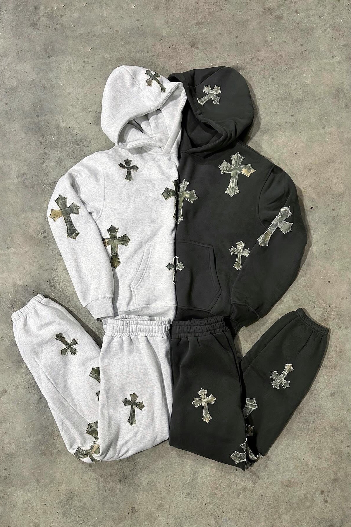 Camo Cross Tracksuit For Urban Style