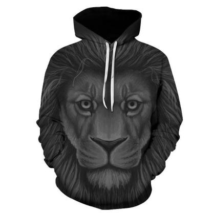 Scar Lion Leo 3D Sweatshirt Hoodie Pullover-My 3D Hoodie