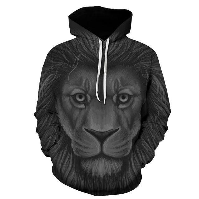 Scar Lion Leo 3D Sweatshirt Hoodie Pullover-My 3D Hoodie