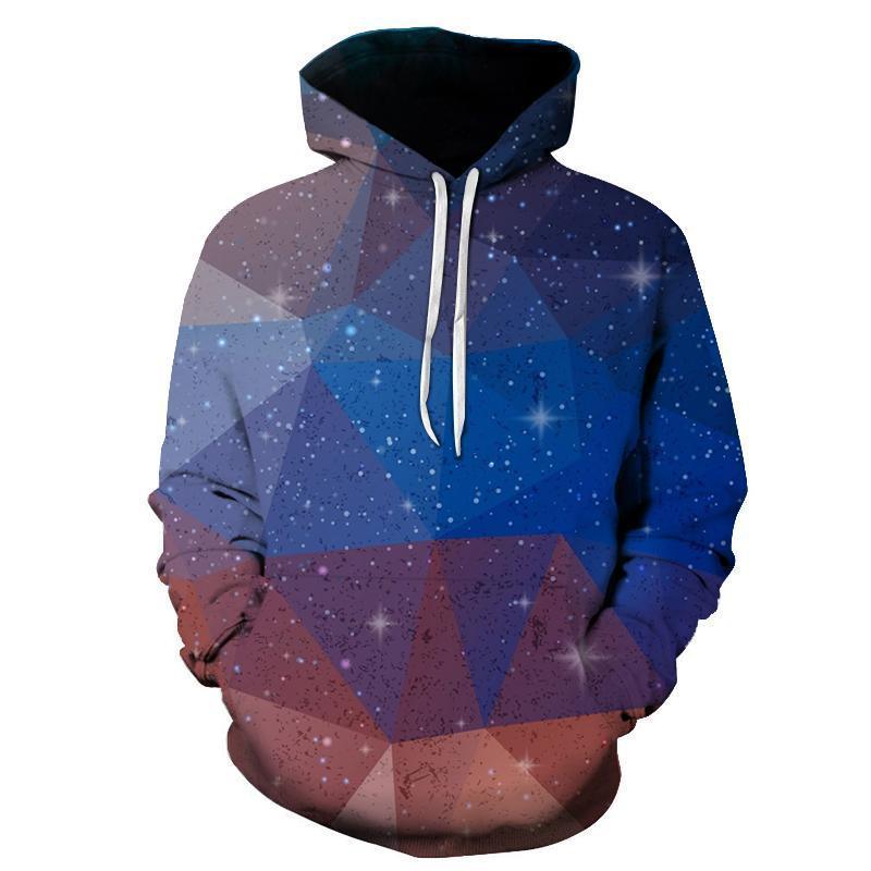 Geometric Galaxy 3D Sweatshirt, Hoodie, Pullover-My 3D Hoodie