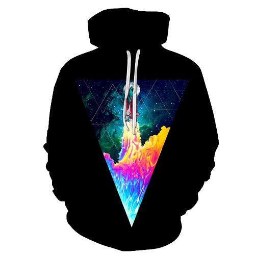 Colorful Fantasy Galaxy 3D Sweatshirt Hoodie Pullover-My 3D Hoodie