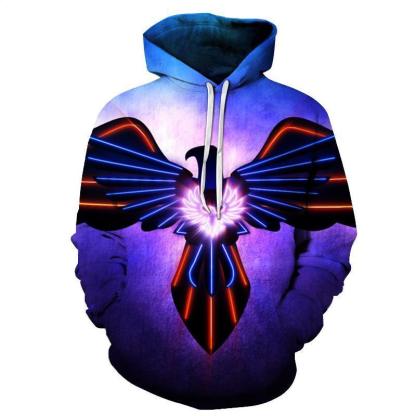Eagle 3D Sweatshirt, Hoodie, Pullover-My 3D Hoodie