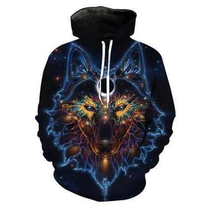 Yogi Wolf 3D Sweatshirt Hoodie Pullover-My 3D Hoodie