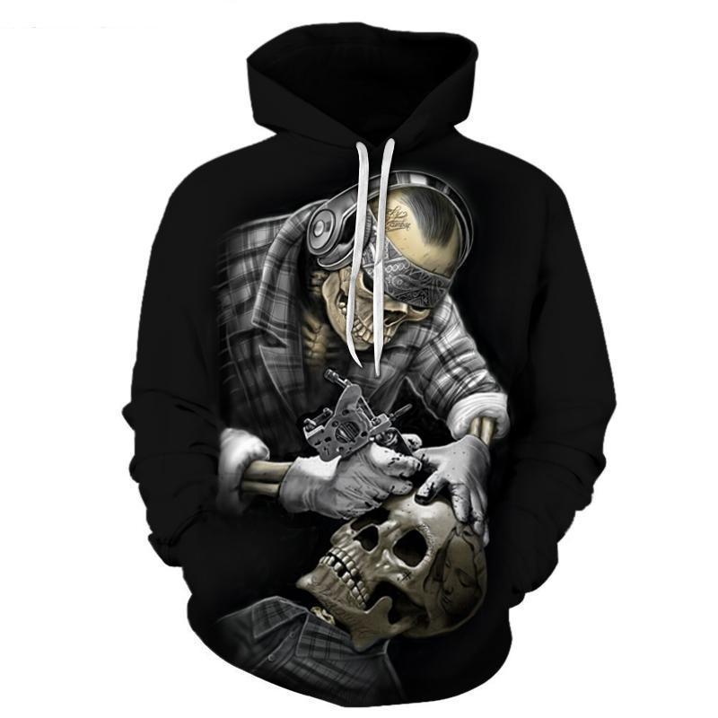 Tattoo Specialist For Skull 3D Sweatshirt, Hoodie, Pullover-My 3D Hoodie