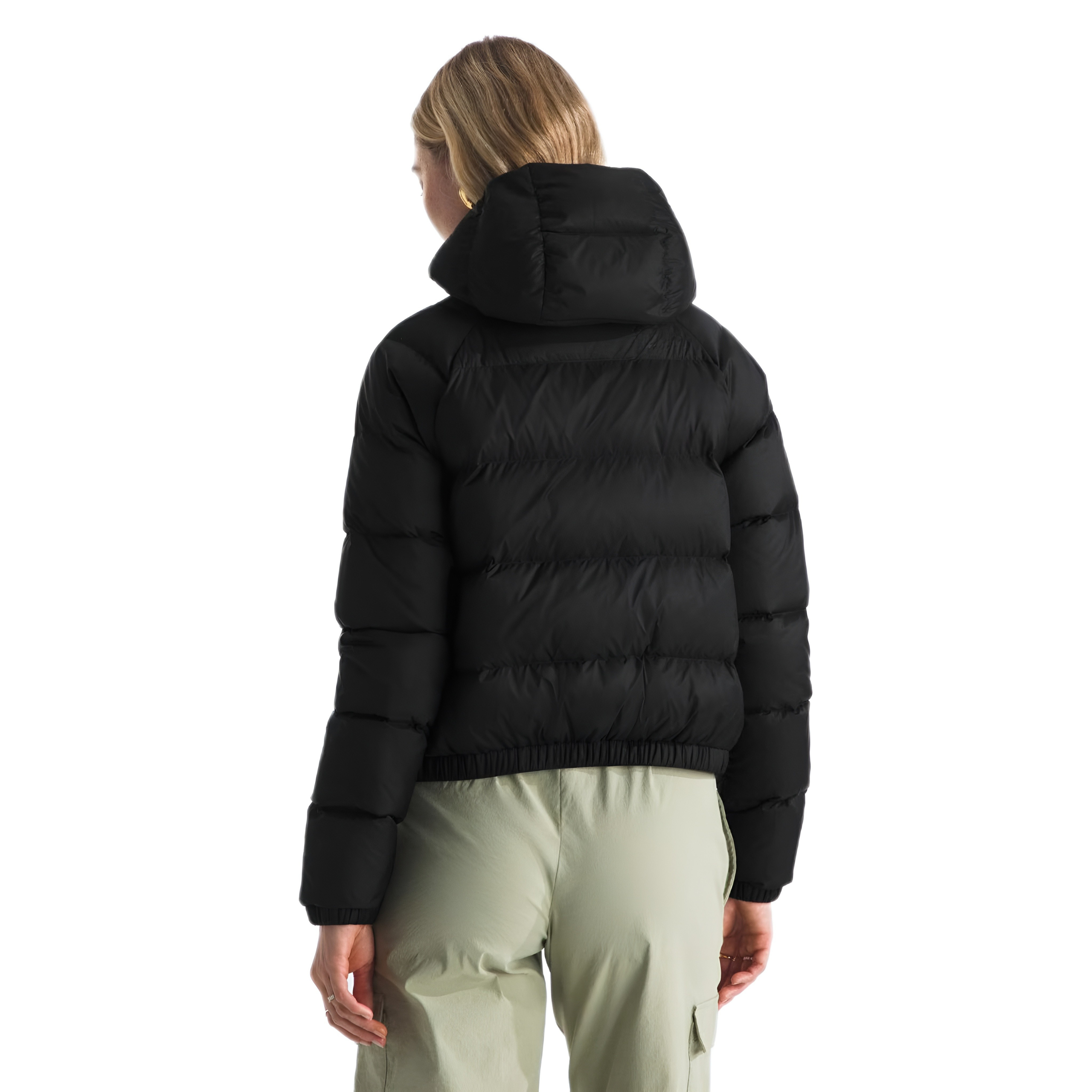 Hooded Insulated Puffer Winter Jacket For Women