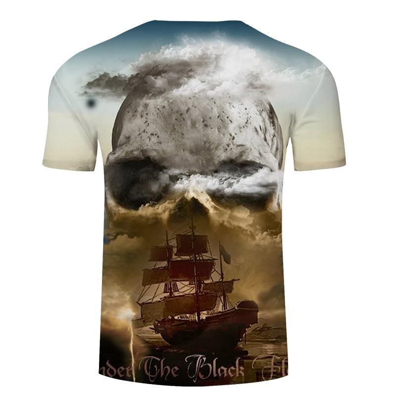 Pirate Ship T-shirt-My 3D Hoodie