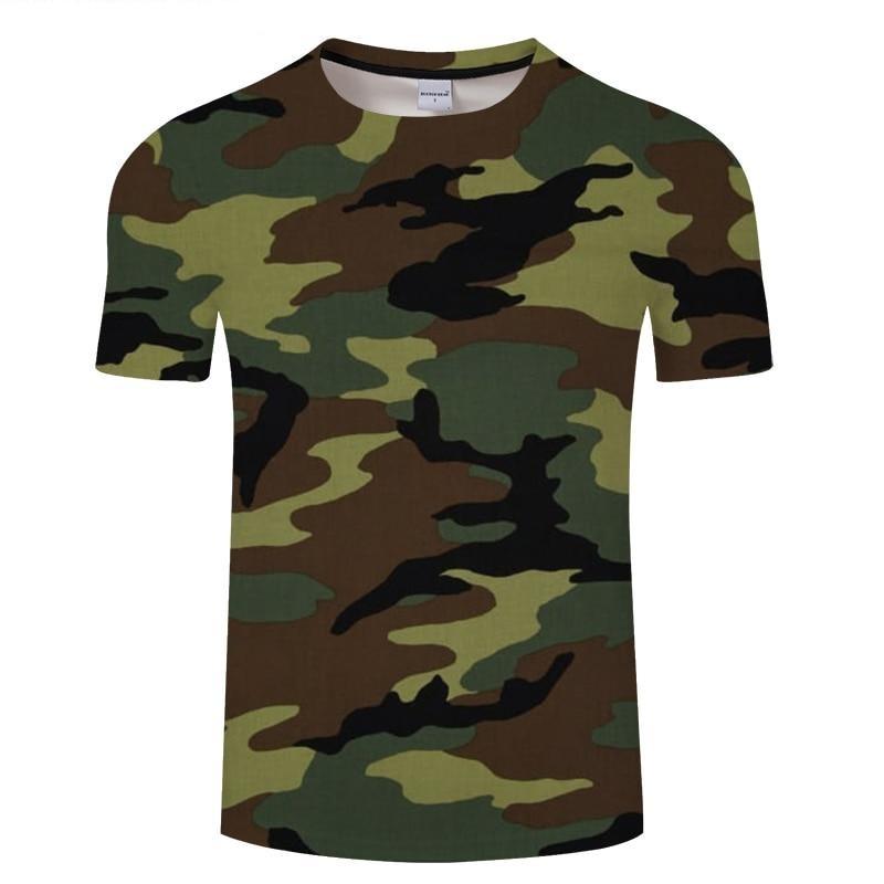 Camouflage T-shirt-My 3D Hoodie