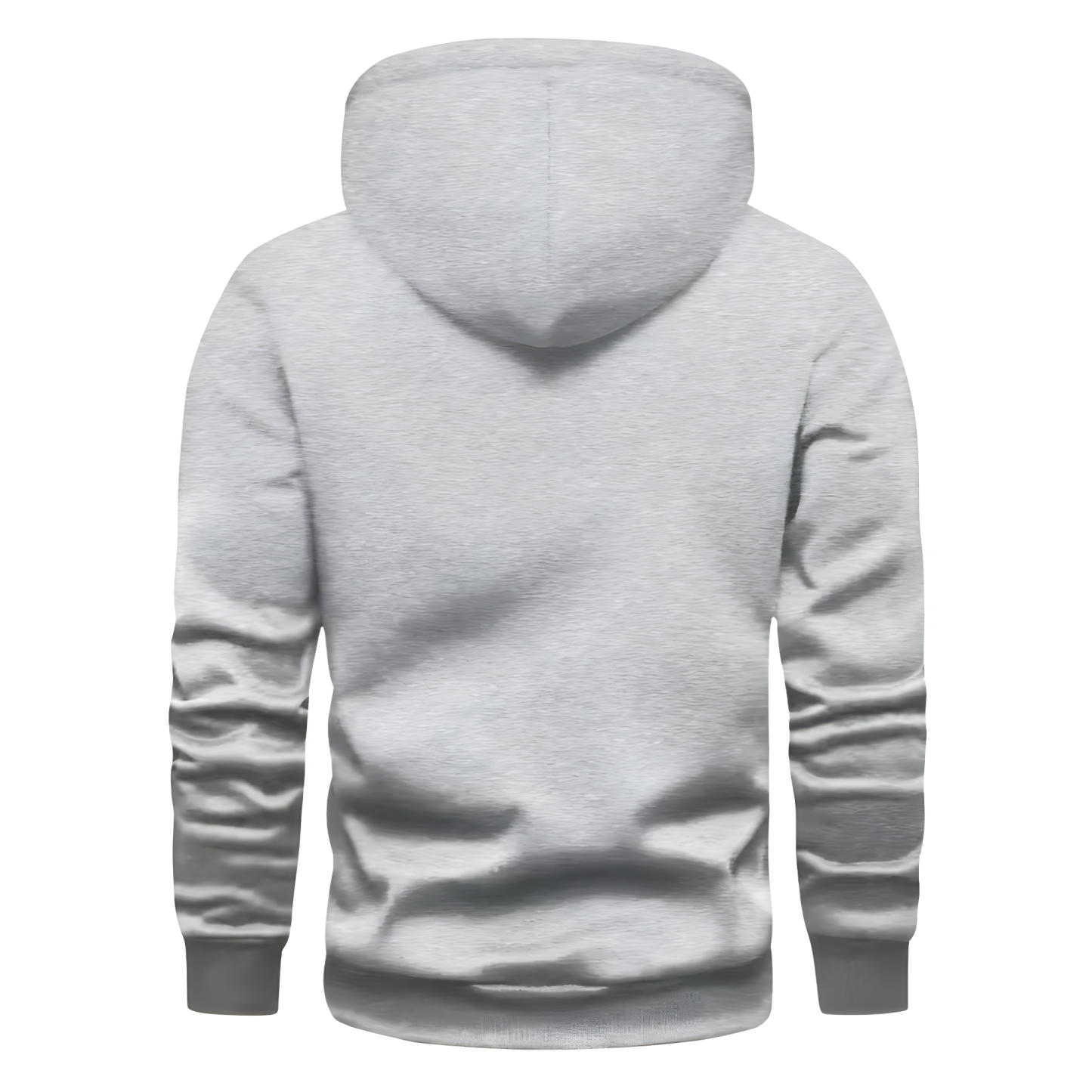 Men Pullover Hoodie With Dog Design