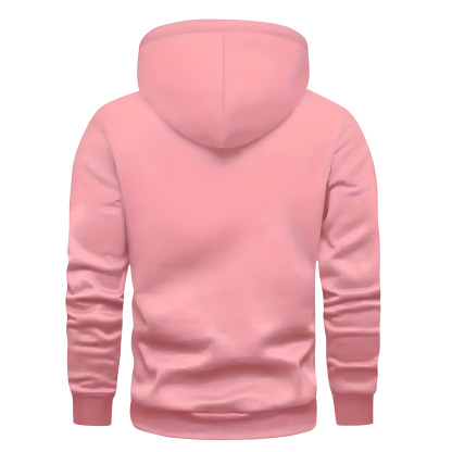 Men Pullover Hoodie With Dog Design