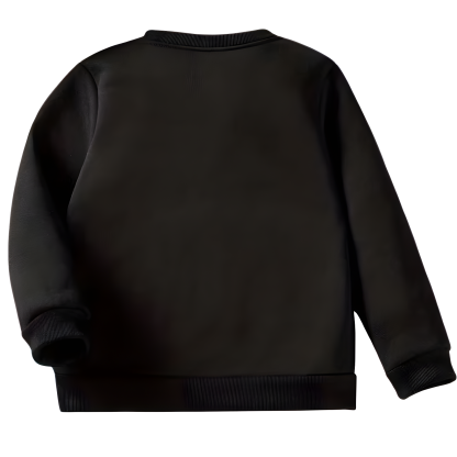 Boys Fleece Lined Sweatshirt With Festive Fire Truck Christmas Tree Design