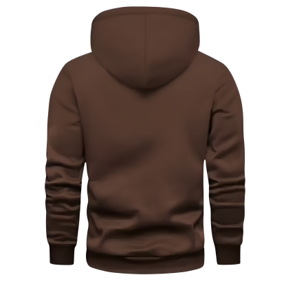 Men Pullover Hoodie With Dog Design