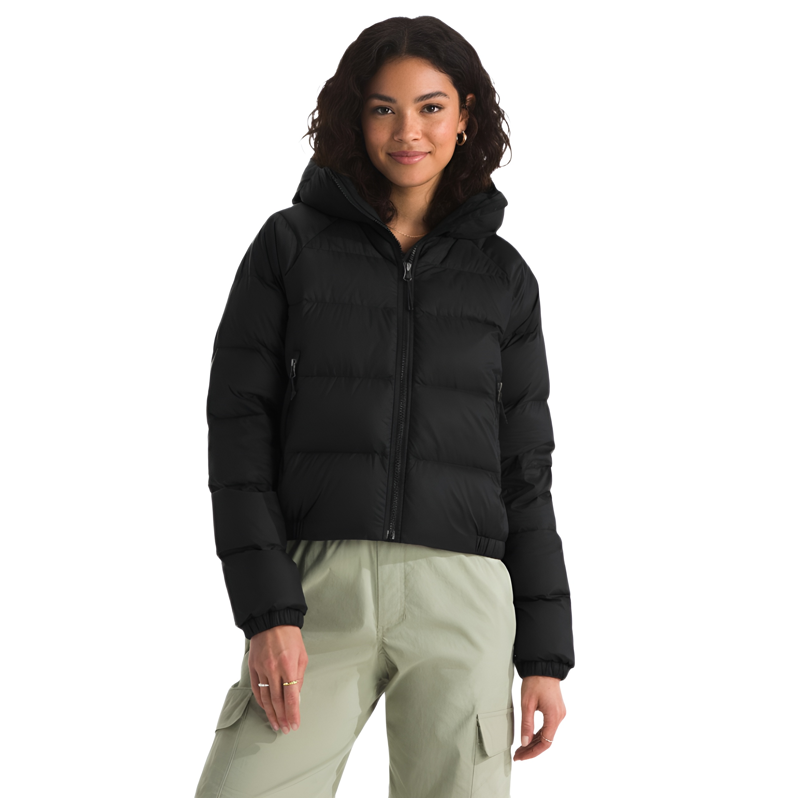 Hooded Insulated Puffer Winter Jacket For Women