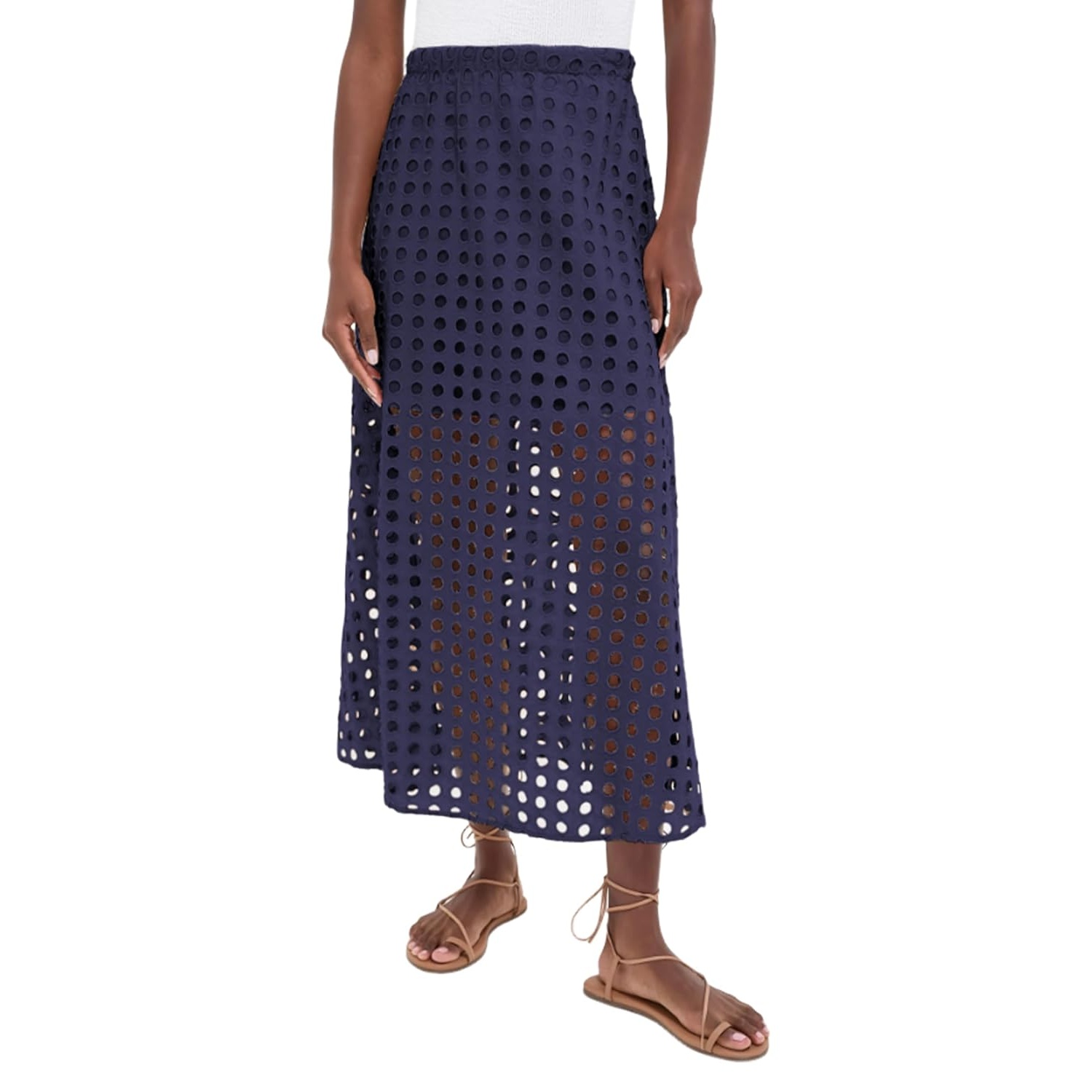 Summer Beach Maxi Skirt With Underneath For Women