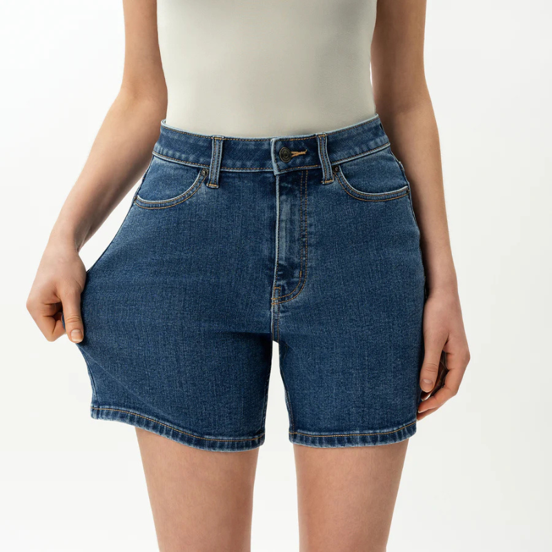 Comfortable And Casual Stretch Denim Shorts For Women
