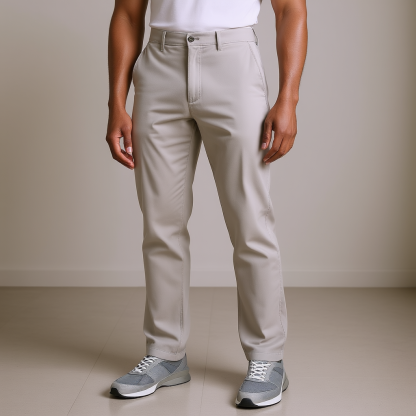 Men’s Athletic Fit Casual Stretch Chino Pants
