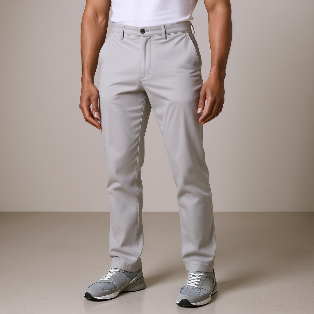 Men’s Athletic Fit Casual Stretch Chino Pants