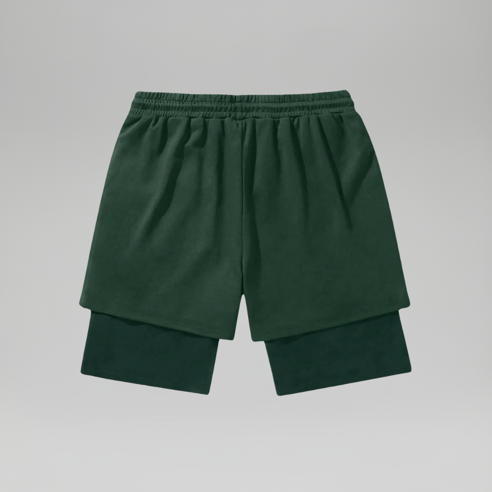 Men's Cross Graphic Knit Drawstring Street Shorts