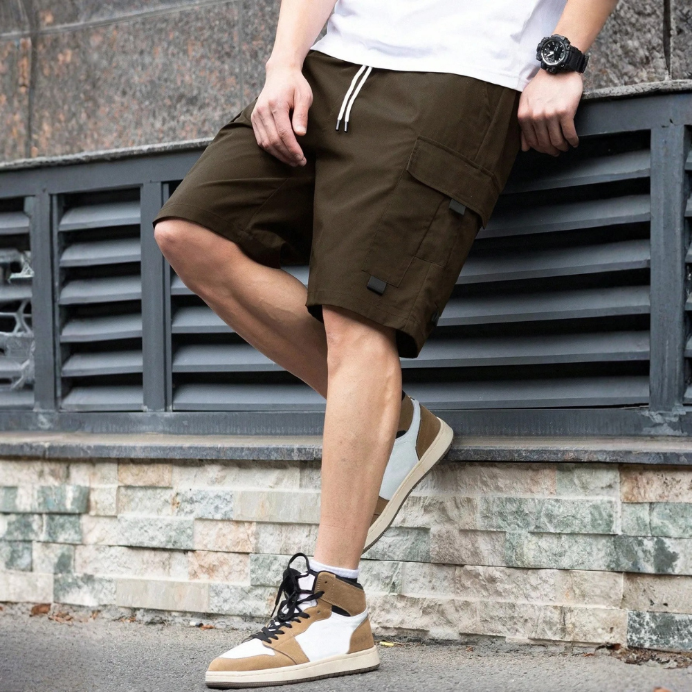 Men’s Multi-Pocket Cargo Casual Shorts