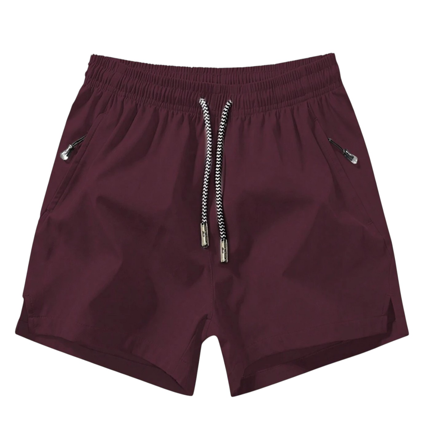  Zipper Pockets Drawstring Sports Shorts for Men