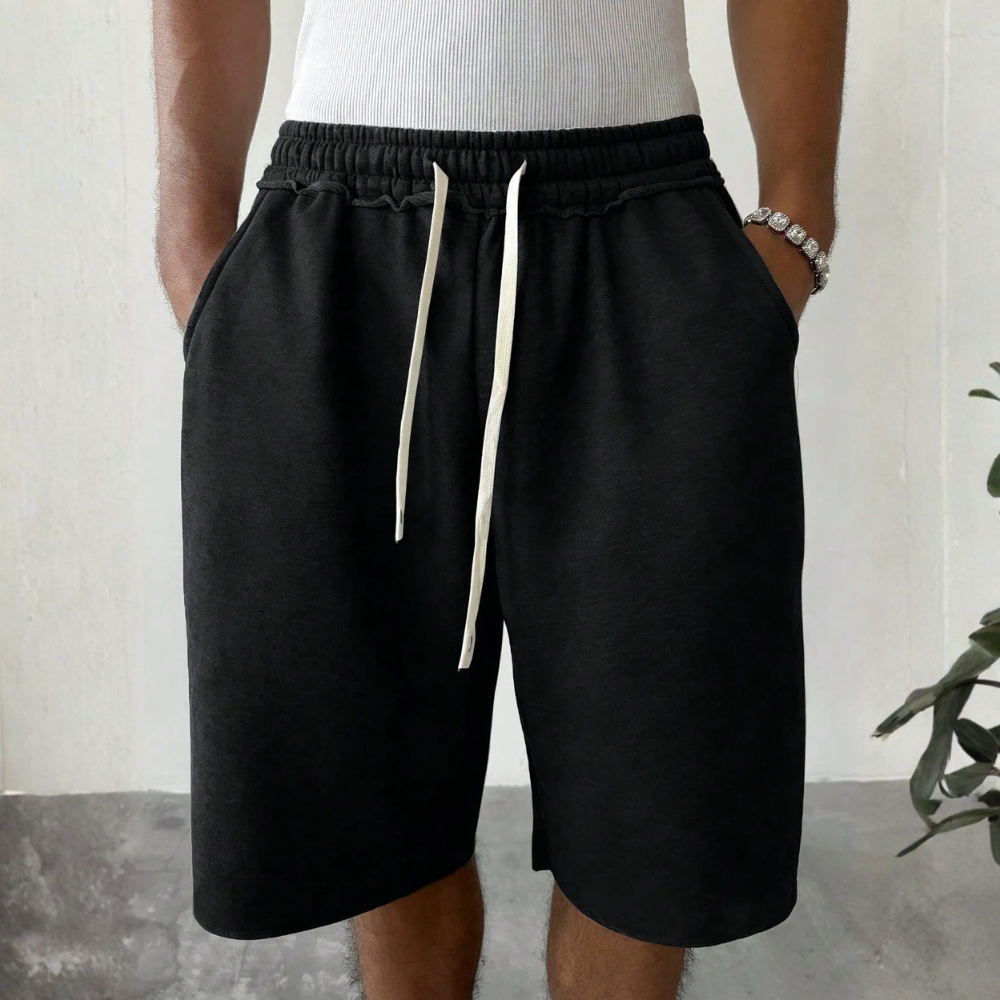 Men’s Loose Fit Knee Length Casual Shorts