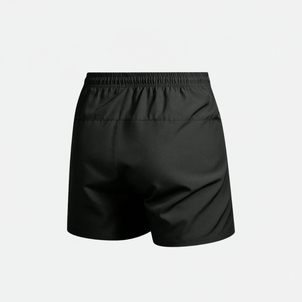 3-Pack Men’s Drawstring Sports Shorts With Zipper Pockets